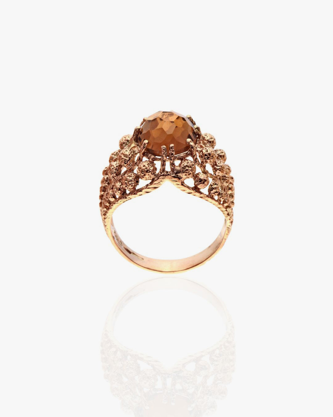 Bague Cenerentola or rose