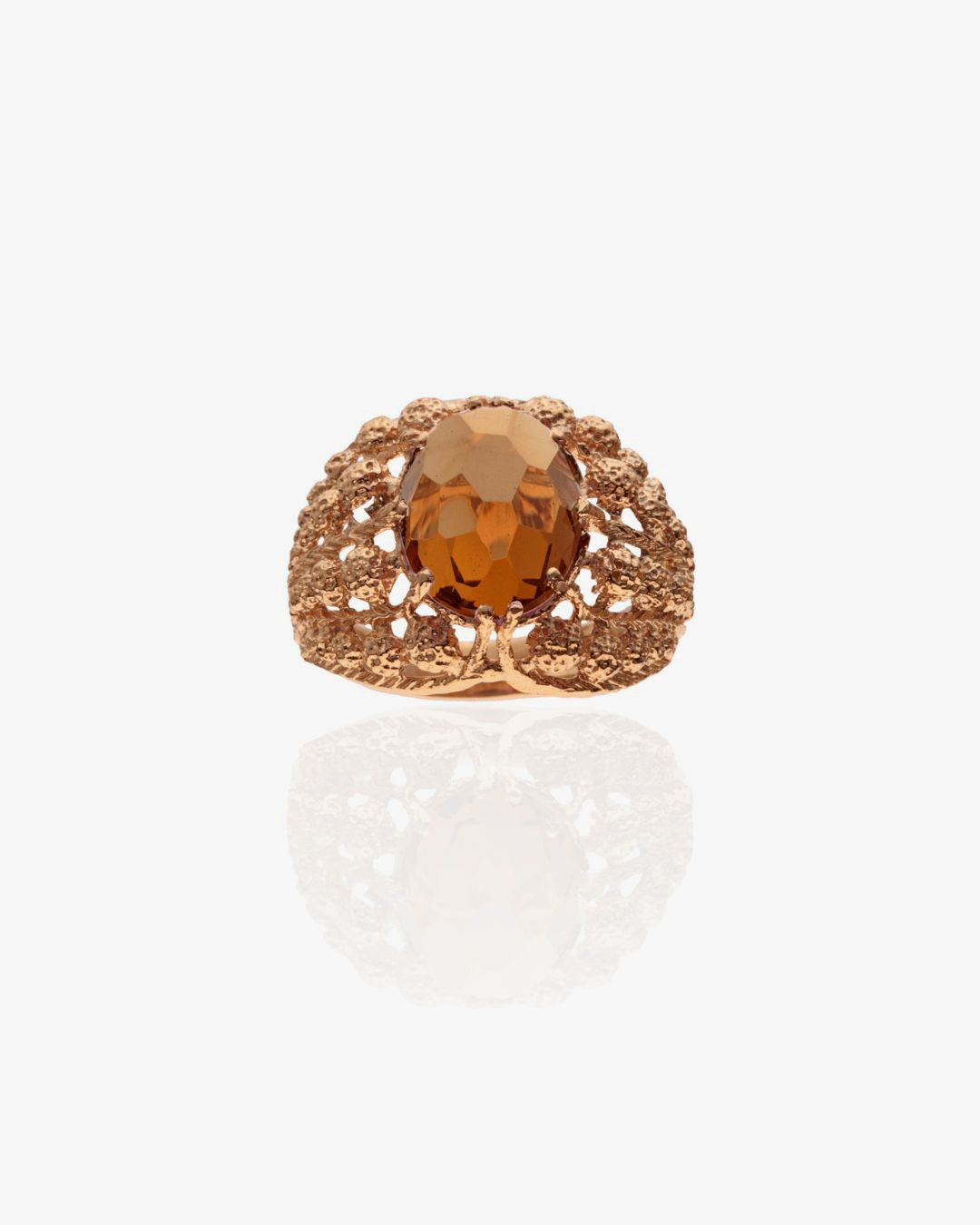 Bague Cenerentola or rose