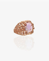 Bague Cenerentola or rose