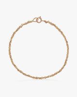 Bracciale Treccia Oro Giallo e Rosa