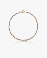 Bracciale Treccia Oro Giallo e Bianco