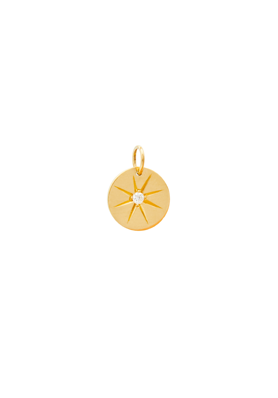 Charm Eye Diamante Bianco